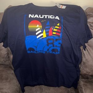 Nautica T-Shirt Color:Navy Blue Size:3XL NWT
